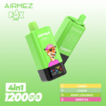 Airmez Fox 4w1 - modułowy i pojemny vape jednorazowy 60ml na podróż - MocPuff