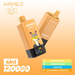 Airmez Fox 4w1 - modułowy i pojemny vape jednorazowy 60ml na podróż - MocPuff