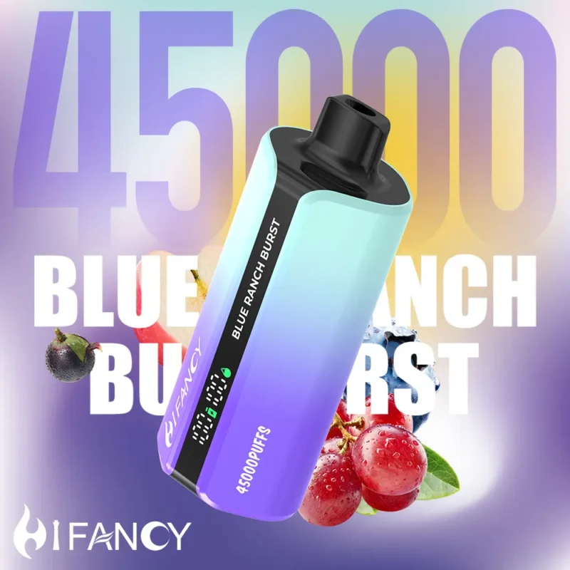 HIFANCY Dream 45000 - duży e-papieros jednorazowy 39ml z ekranem LED - MocPuff