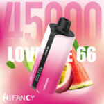 HIFANCY Dream 45000 - duży e-papieros jednorazowy 39ml z ekranem LED - MocPuff