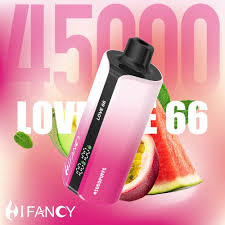 HIFANCY Dream 45000 - duży e-papieros jednorazowy 39ml z ekranem LED - MocPuff