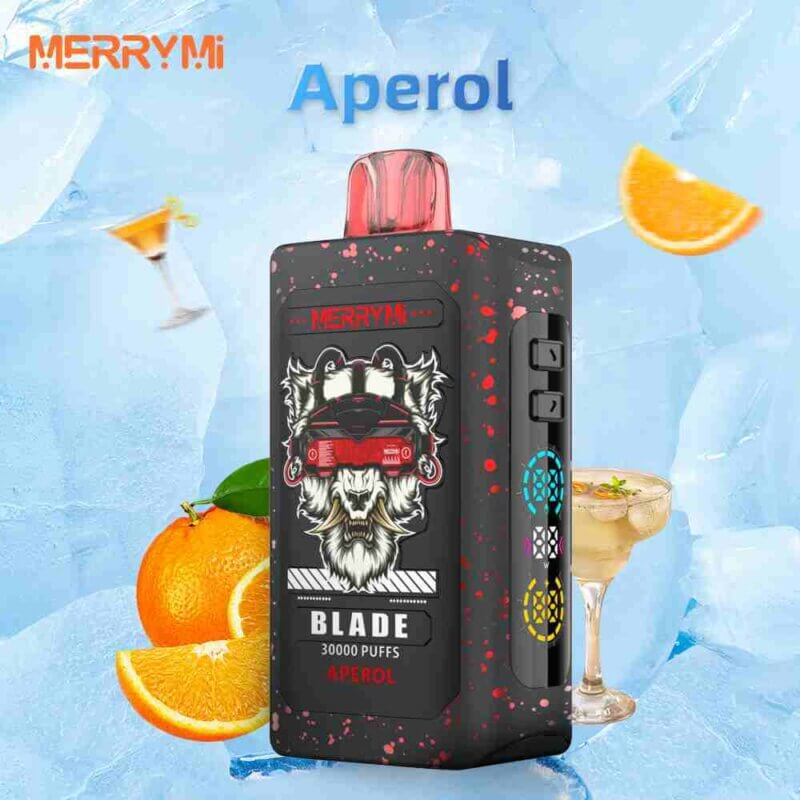 Merrymi Blade 30000 - nowoczesny jednorazowy e-papieros z portem Type-C - MocPuff