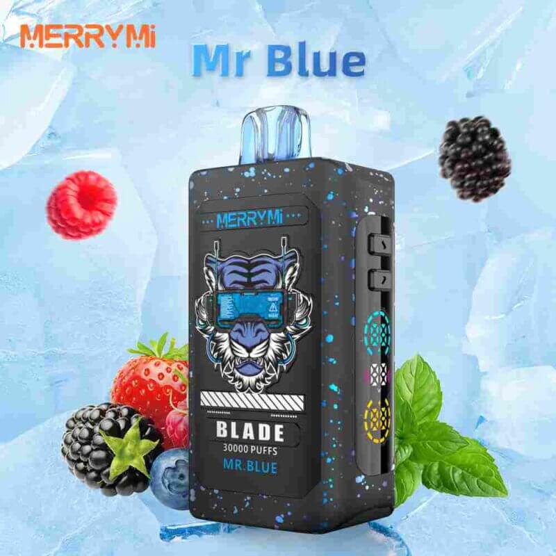 Merrymi Blade 30000 - nowoczesny jednorazowy e-papieros z portem Type-C - MocPuff