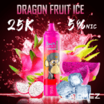 Airmez Tornado 25000 - vape online z regulacją przepływu powietrza i LED - MocPuff