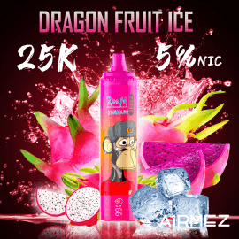 Airmez Tornado 25000 - vape online z regulacją przepływu powietrza i LED - MocPuff