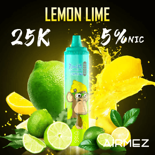 Airmez Tornado 25000 - vape online z regulacją przepływu powietrza i LED - MocPuff