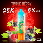 Airmez Tornado 25000 - vape online z regulacją przepływu powietrza i LED - MocPuff