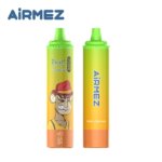 Nowoczesny wyświetlacz LED w jednorazowym e-papierosie Airmez Tornado 25000 - MocPuff