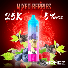 Airmez Tornado 25000 - vape online z regulacją przepływu powietrza i LED - MocPuff