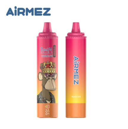 Nowoczesny wyświetlacz LED w jednorazowym e-papierosie Airmez Tornado 25000 - MocPuff