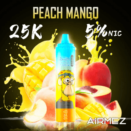 Airmez Tornado 25000 - vape online z regulacją przepływu powietrza i LED - MocPuff