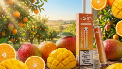 Esin Vape 800 Puffs - lekki kieszonkowy e-papieros jednorazowy 2ml - MocPuff