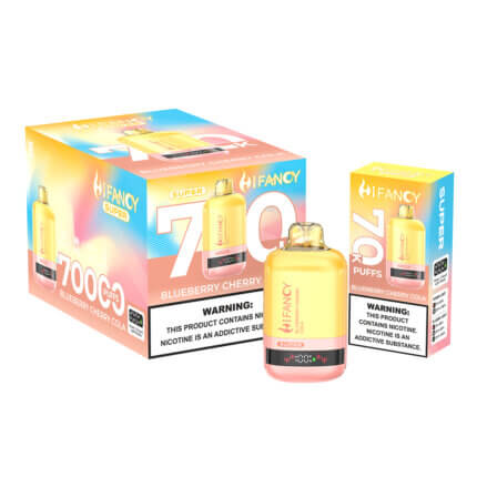 Hifancy Super 70000 puffs Jednorazowy e-papieros Blueberry Cherry Cola
