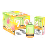 Hifancy Super 70000 puffs Jednorazowy e-papieros Kumquat Lemon - obrazek 2