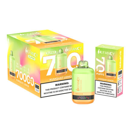 HIFANCY Dream 45000 - duży e-papieros jednorazowy 39ml z ekranem LED - MocPuff