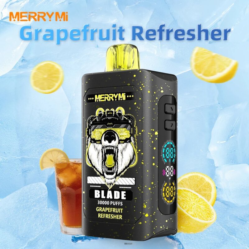 Merrymi Blade 30000 - nowoczesny jednorazowy e-papieros z portem Type-C - MocPuff