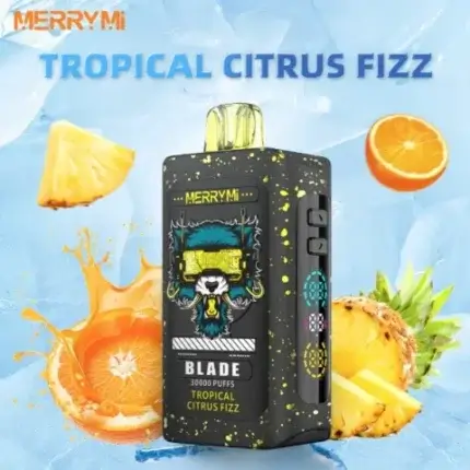 Merrymi Blade 30000 - nowoczesny jednorazowy e-papieros z portem Type-C - MocPuff