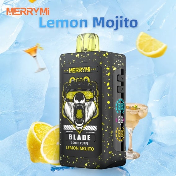 Merrymi Blade 30000 - nowoczesny jednorazowy e-papieros z portem Type-C - MocPuff