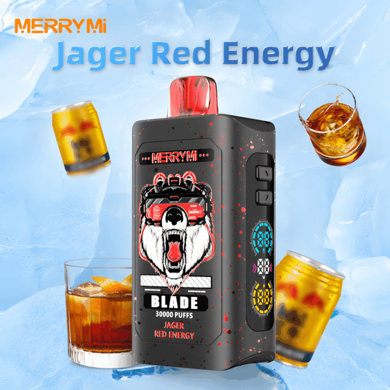 Merrymi Blade 30000 - nowoczesny jednorazowy e-papieros z portem Type-C - MocPuff