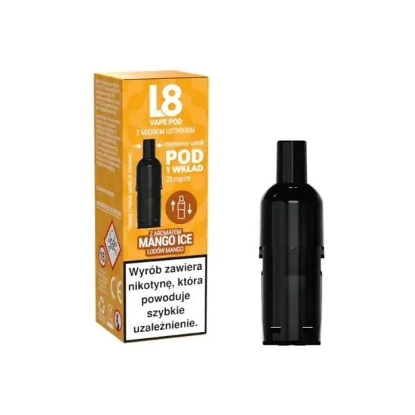 L8 Vape 800 Puffs - kompaktowy i dyskretny e-papieros jednorazowy 2ml - MocPuff