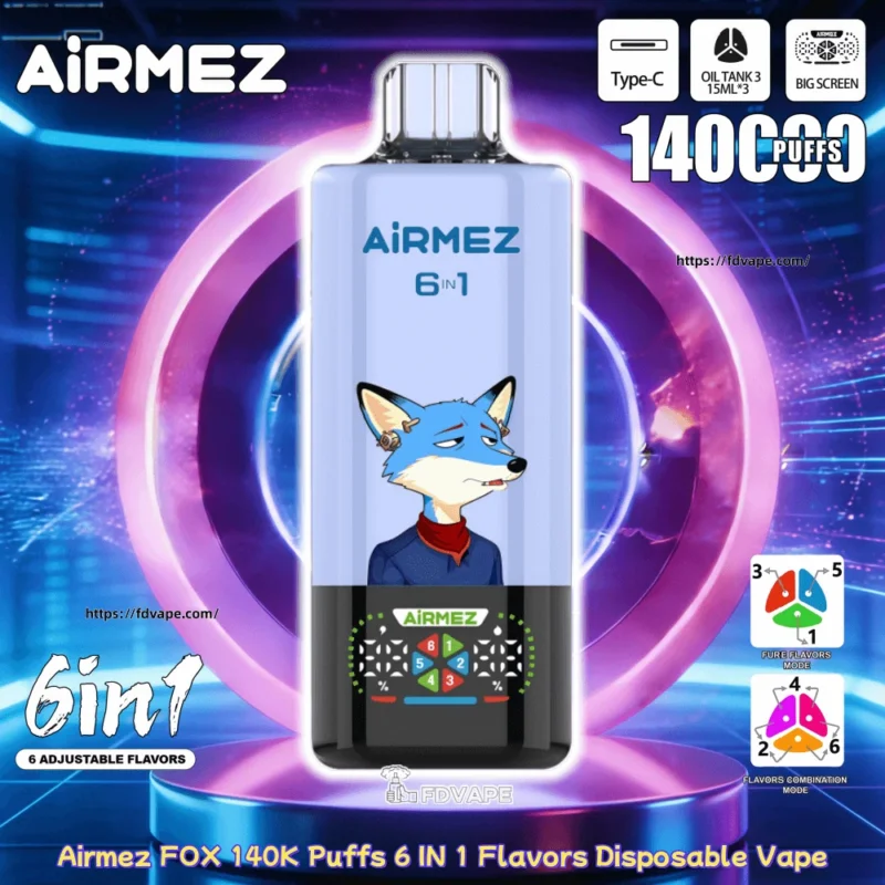Jaki vape kupić: Szybki przewodnik i test wielomodułowego Airmez Fox 4 w 1