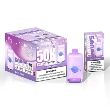 Hifancy Space 50000 - duży jednorazowy e-papieros z czytelnym ekranem LED - MocPuff