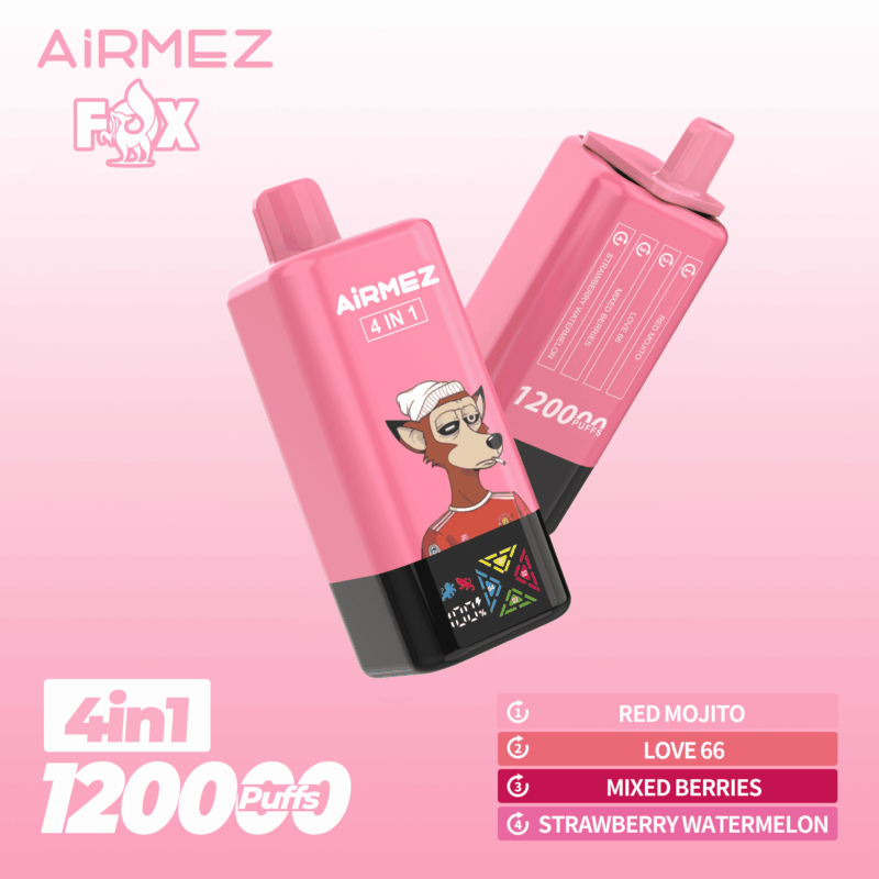 Jak systemy wielokomorowe zmieniają zasady gry? Moja opinia o Airmez Fox 4 w 1 z oferty vape shop online