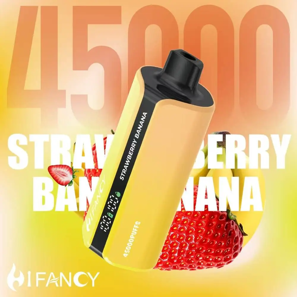 HIFANCY Dream 45000 - duży e-papieros jednorazowy 39ml z ekranem LED - MocPuff