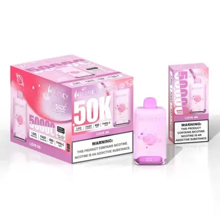 Hifancy Space 50000 - duży jednorazowy e-papieros z czytelnym ekranem LED - MocPuff