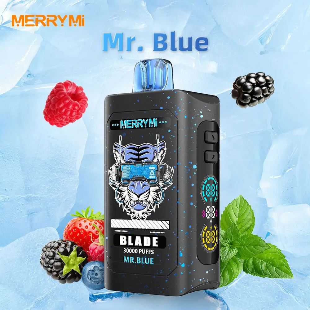 Merrymi Blade 30000 - nowoczesny jednorazowy e-papieros z portem Type-C - MocPuff