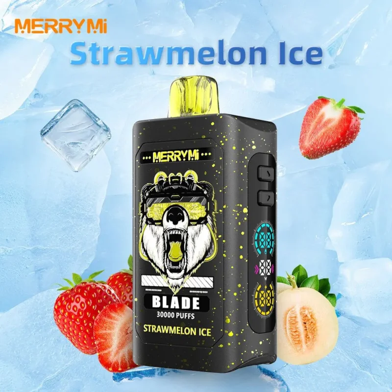 Merrymi Blade 30000 - nowoczesny jednorazowy e-papieros z portem Type-C - MocPuff