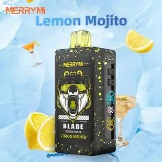 Merrymi Blade 30000 - nowoczesny jednorazowy e-papieros z portem Type-C - MocPuff