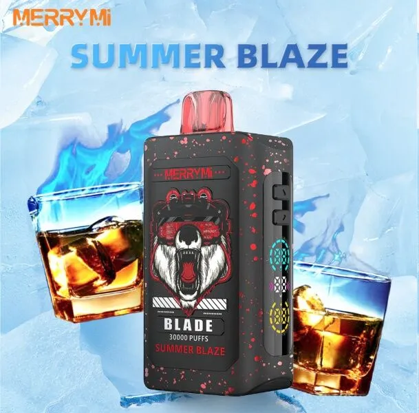 Merrymi Blade 30000 - nowoczesny jednorazowy e-papieros z portem Type-C - MocPuff