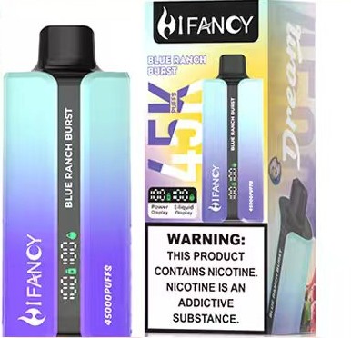 HIFANCY Dream 45000 - duży e-papieros jednorazowy 39ml z ekranem LED - MocPuff