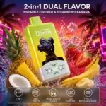 Umin 2 in 1 Dual Flavor 60000 - dwusmakowy e-papieros jednorazowy o wysokiej pojemności - MocPuff