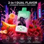 Umin 2 in 1 Dual Flavor 60000 - dwusmakowy e-papieros jednorazowy o wysokiej pojemności - MocPuff
