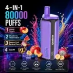 Umin Quads 4 in 1 80000 - innowacyjny e-papieros jednorazowy z 4 komorami smaku - MocPuff