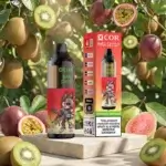 XCOR MAX 50000 - designerski e-papieros jednorazowy z przezroczystym zbiornikiem - MocPuff