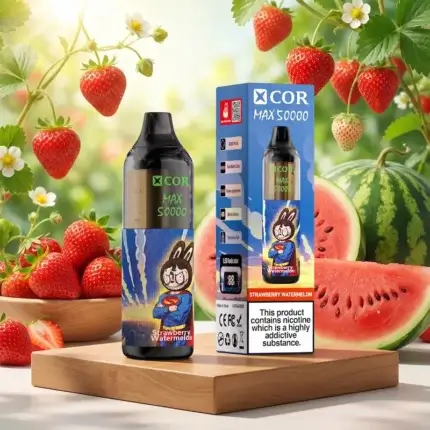 XCOR MAX 50000 - designerski e-papieros jednorazowy z przezroczystym zbiornikiem - MocPuff