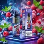 XCOR MAX 50000 - designerski e-papieros jednorazowy z przezroczystym zbiornikiem - MocPuff
