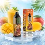XCOR MAX 50000 - designerski e-papieros jednorazowy z przezroczystym zbiornikiem - MocPuff