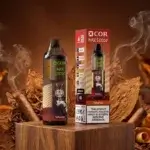 XCOR MAX 50000 - designerski e-papieros jednorazowy z przezroczystym zbiornikiem - MocPuff