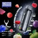 Stag Bar 6 in 1 180000 - wielosmakowy jednorazowy e-papieros 108ml 6 w 1 - MocPuff
