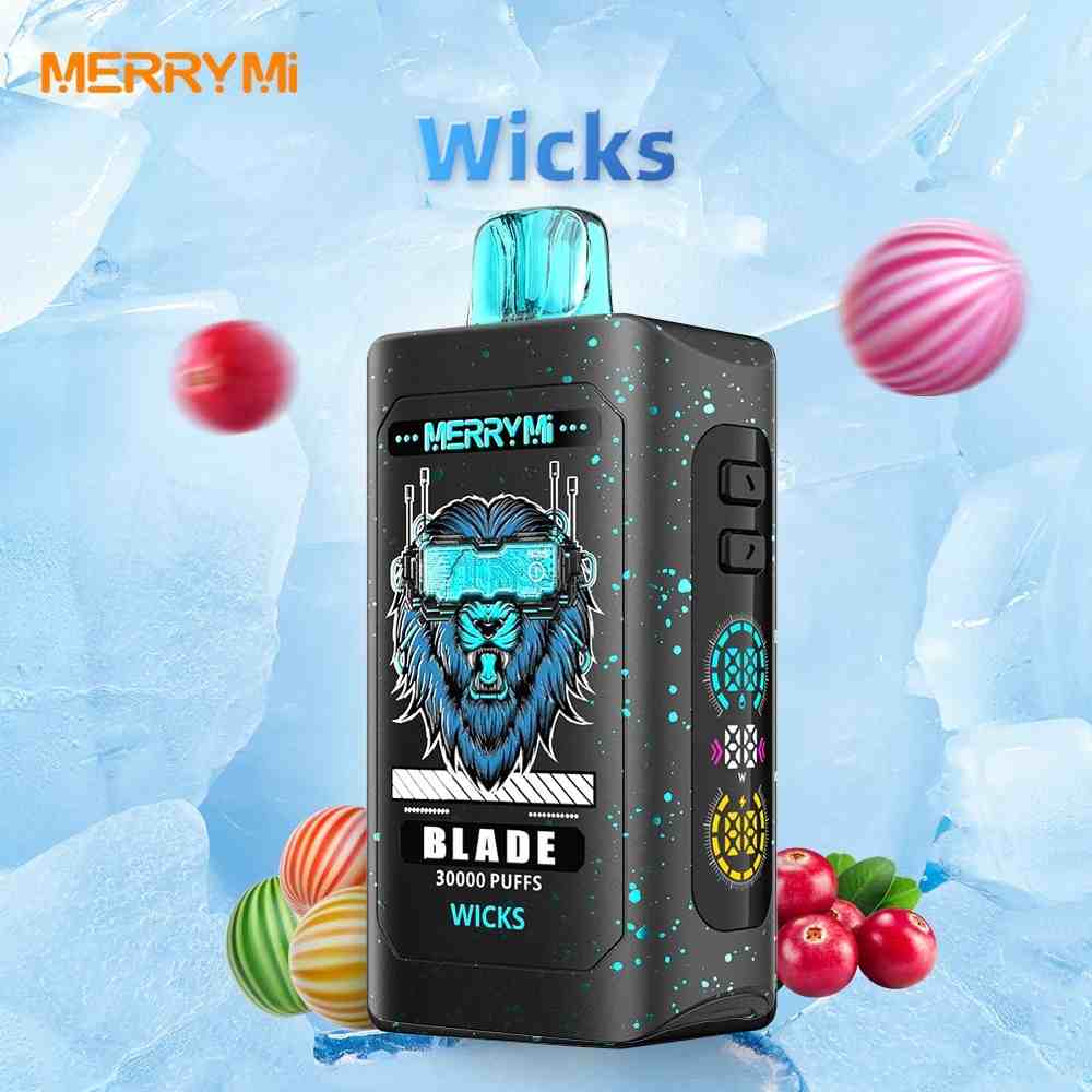 Merrymi Blade 30000 - nowoczesny jednorazowy e-papieros z portem Type-C - MocPuff