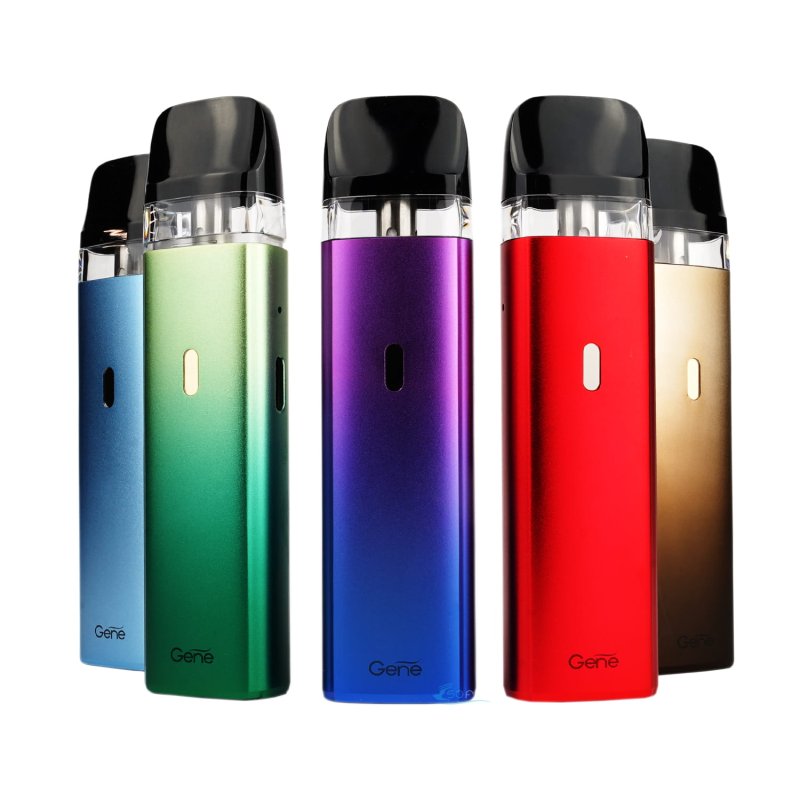 Różnorodne kartridże i wymienne grzałki do urządzeń Voopoo Vinci, prezentujące różne oporności (MTL, RDL).